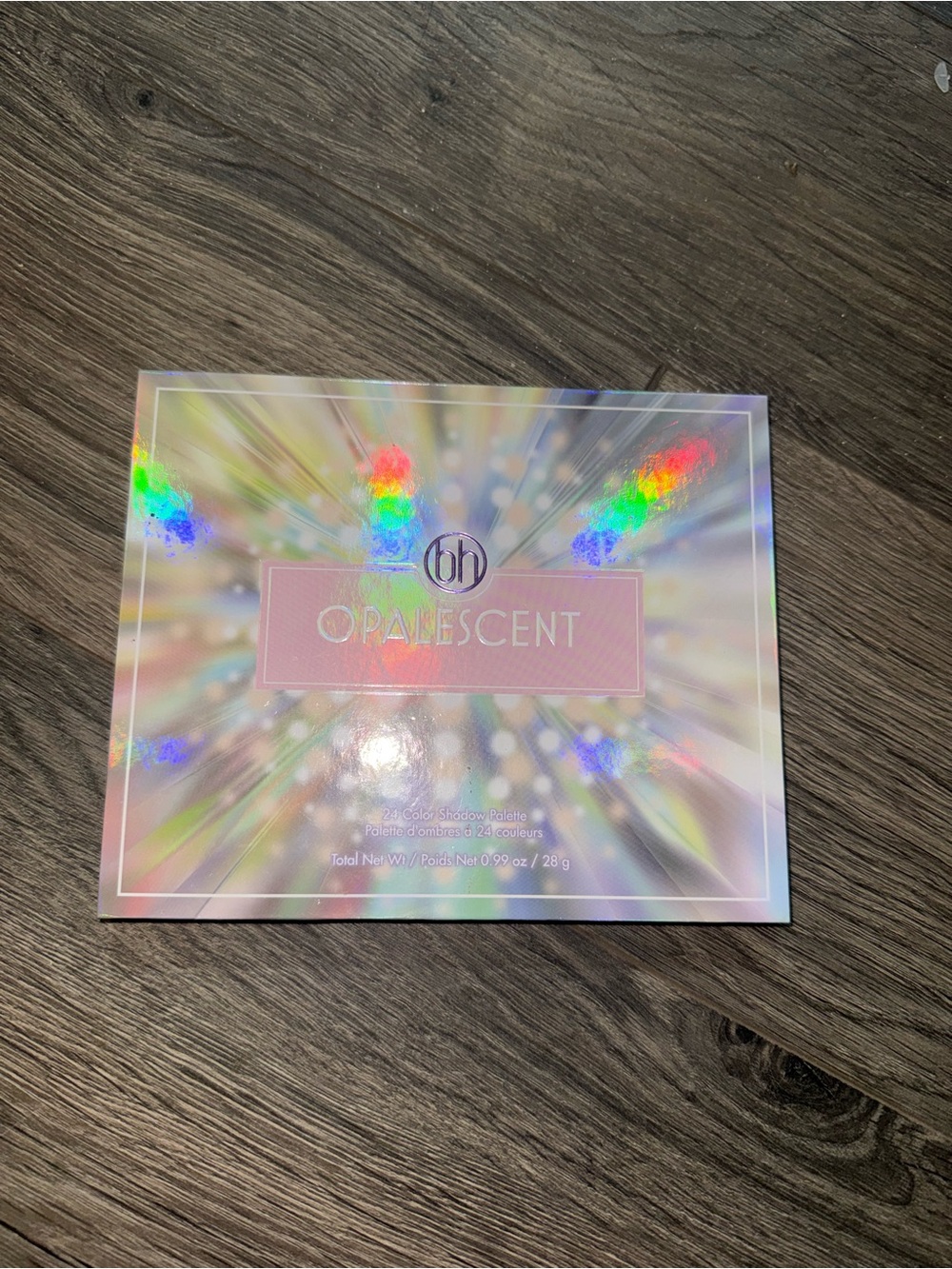 BH Cosmetics Opalescent Eyeshadow Palette - Iridescent Pink Holographic